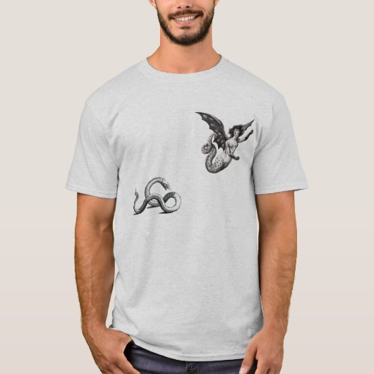 Mythologische creatinineklaring T Shirt (Voorkant)