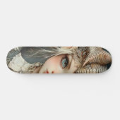 Mythologische Dragon Nymph Girly Schaats Deck Persoonlijk Skateboard (Horizontaal)