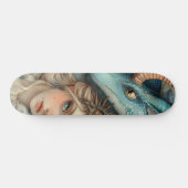 Mythologische Dragon & Nymph Girly Schaats Deck Persoonlijk Skateboard (Horizontaal)