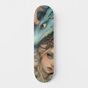Mythologische Dragon & Nymph Girly Schaats Deck Persoonlijk Skateboard