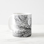 Mythologische Phoenix Mok (Voorkant links)