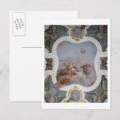 Mythologische scène met de Zodiac (fresco) Briefkaart (Voorkant / Achterkant)