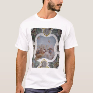 Mythologische scène met de Zodiac (fresco) T-shirt