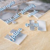 Mythologische Stellers gaai legpuzzel (Zijkant)