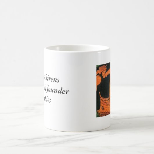 Mythologische stichter van de Mok Napels, Odysseus (Center)