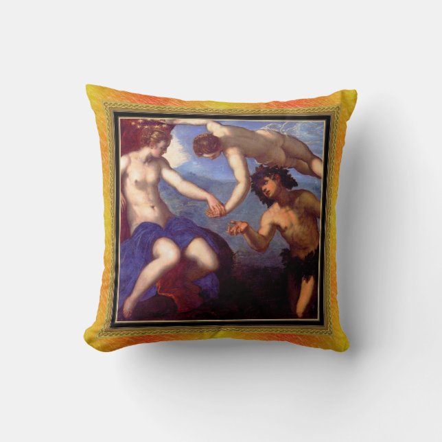 Mythologische Venus Pillow Kussen (Voorkant)