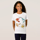 Mythologische wezens t-shirt (Voorkant volledig)
