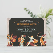 Mythology Heroes baby shower Kaart (Staand voorkant)