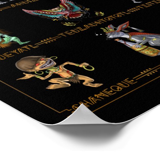 Mythology Monsters Poster (Hoek)