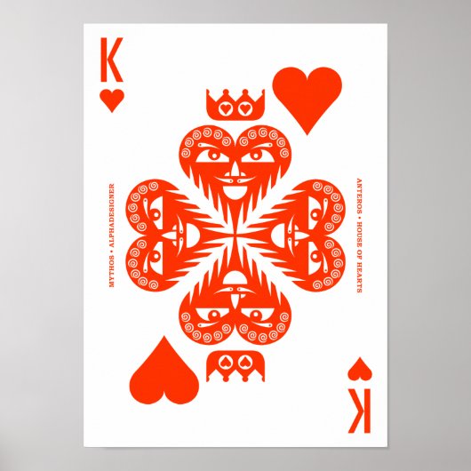 Mythos Anteros King of Hearts Poster (Voorkant)