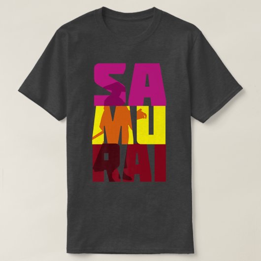 Mythos Bushido Ronin Japans Samurai 12 T-shirt (Design voorkant)