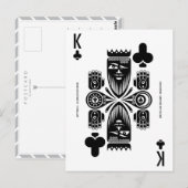 Mythos Chronos King of Clubs Briefkaart (Voorkant / Achterkant)