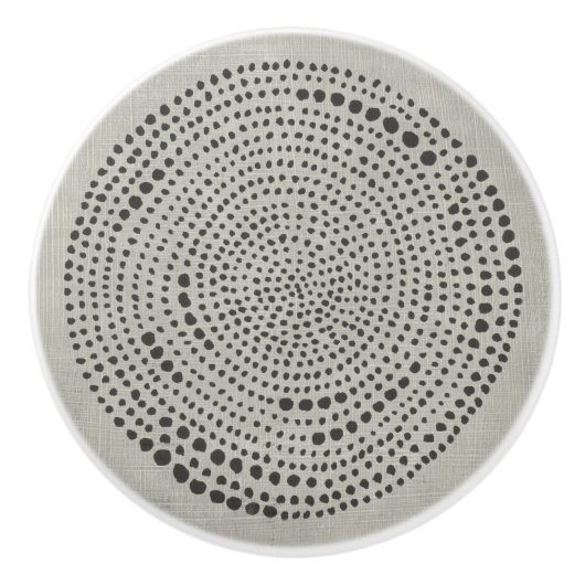 Mythos - Cirkel Keramische Knop (Voorkant)