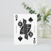 Mythos Kali Queen of Spades Briefkaart (Staand voorkant)