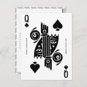 Mythos Kali Queen of Spades Briefkaart (Voorkant / Achterkant)