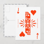Mythos Kamadeva Jack of Hearts Briefkaart (Voorkant / Achterkant)