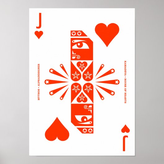 Mythos Kamadeva Jack of Hearts Poster (Voorkant)