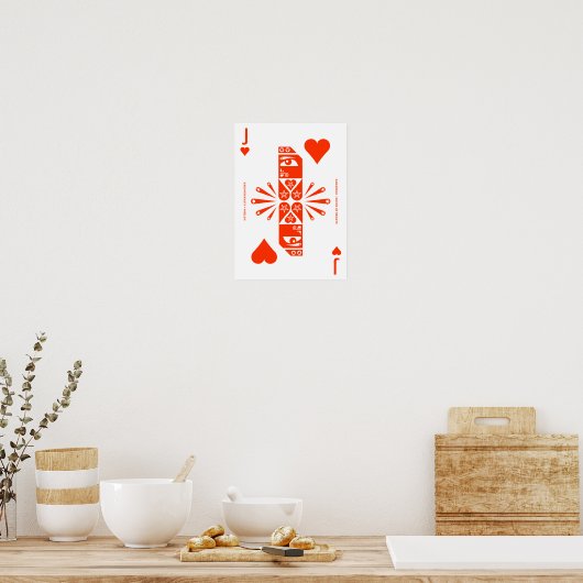 Mythos Kamadeva Jack of Hearts Poster (Keuken)