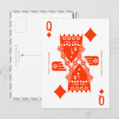 Mythos Lakshmi Queen of Diamonds Briefkaart (Voorkant / Achterkant)