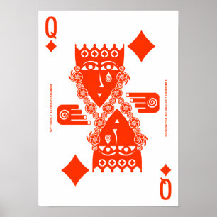 Mythos Lakshmi Queen of Diamonds Poster