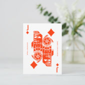 Mythos Mammon Jack van Diamonds Briefkaart (Staand voorkant)