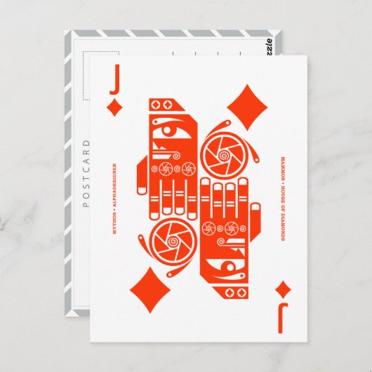 Mythos Mammon Jack van Diamonds Briefkaart (Voorkant / Achterkant)