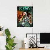 Mythos poster van Lovecraft (Thuiskantoor)