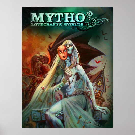 Mythos poster van Lovecraft (Voorkant)