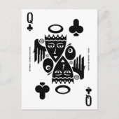 Mythos Rhea Queen of Clubs Briefkaart (Voorkant)