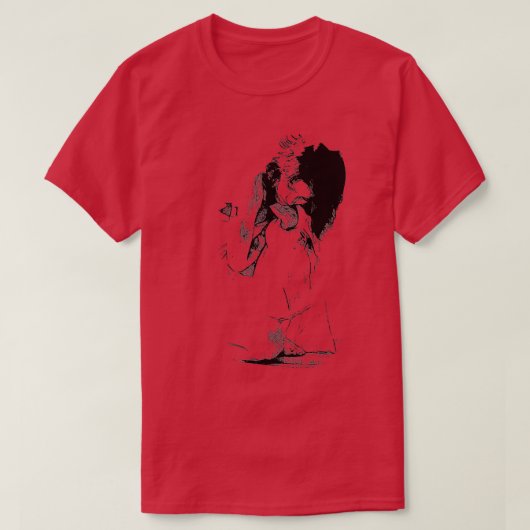 Myths Redhead Portrait T-shirt (Design voorkant)
