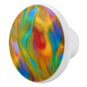 Mytical Glass Rainbow-kleuren - Magical Spell Keramische Knop (Rechts)