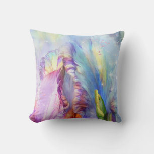 Mytical roze blauw Abstract Kussen