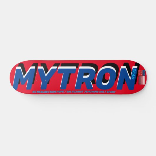 MYTRON DEAD 7 3/4" Skateboard Deck (Horizontaal)
