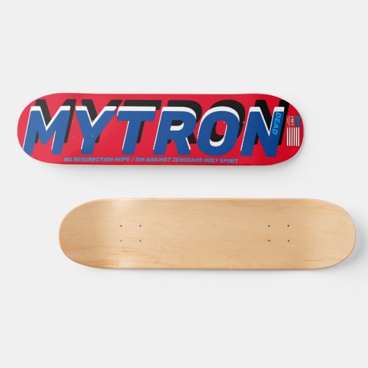 MYTRON DEAD 7 3/4" Skateboard Deck (Horizontaal)