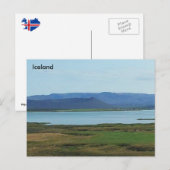 Mývatn, IJsland Briefkaart (Voorkant / Achterkant)
