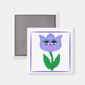Mz Tulip magneet (Voorkant / Achterkant)