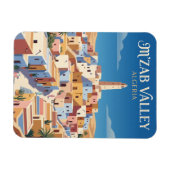 M'Zab-vallei Algerije Magneet (Horizontaal)