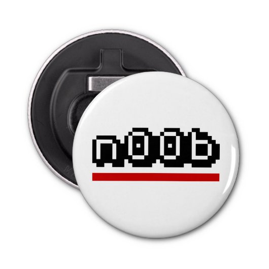 n00b button flesopener (Voorkant)