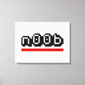 n00b canvas afdruk (Voorkant)