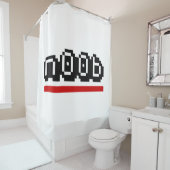 n00b douchegordijn (In situ)