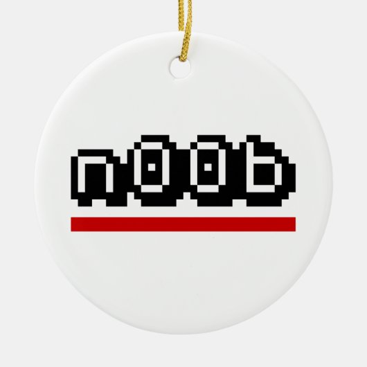 n00b keramisch ornament (Voorkant)