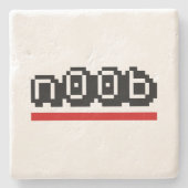 n00b stenen onderzetter (Voorkant)