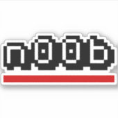 n00b sticker (Voorkant)