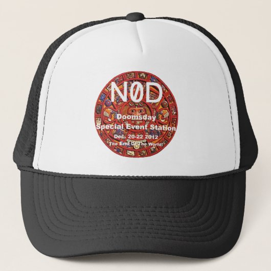 N0D — Nu nul dagen — De Trucker Hat Pet (Voorkant)