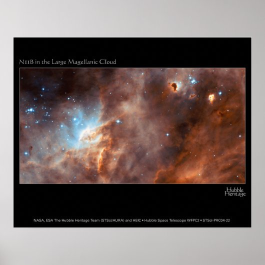 N11BInTheLargeMagellanicCloud-2004 Poster (Voorkant)