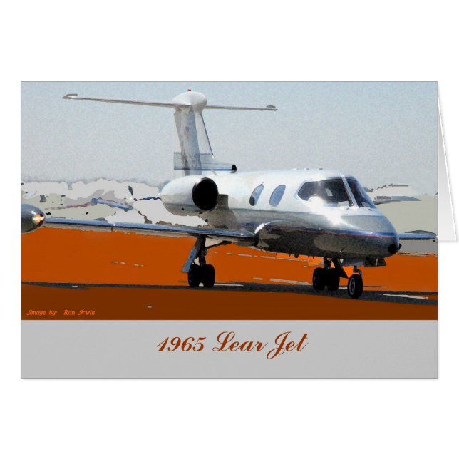 N1965L, 1965 Lear Jet (Voorkant Horizontaal)