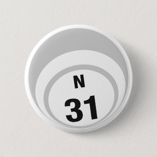 N31 Bingo Ball-toets Ronde Button 5,7 Cm