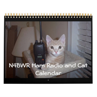 N4BWR-uurradio en -kat-agenda Kalender