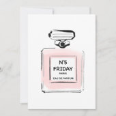 N5 Vrijdag Parijs Parfum fles Notitiekaartje (Voorkant)