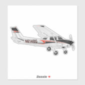 N614BG Sticker (Vel)